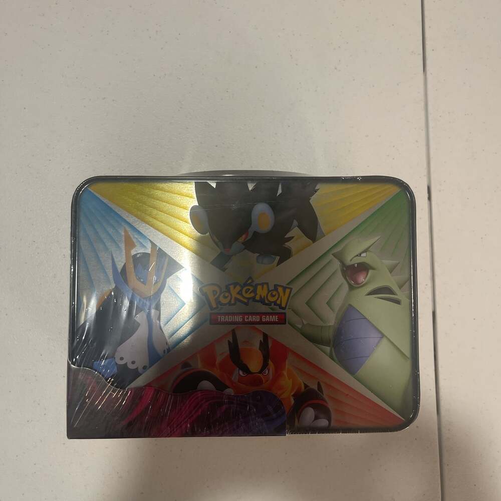 Pokémon Trading Card Game Collector Chest Tin Featuring Koraidon & Miraidon